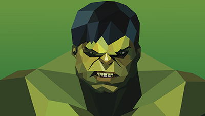 Polygonal illustration